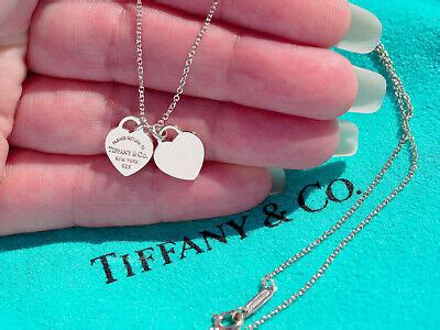 tiffany and co kette herz silber